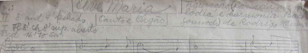 Ave Maria Bach Gounod Figuração